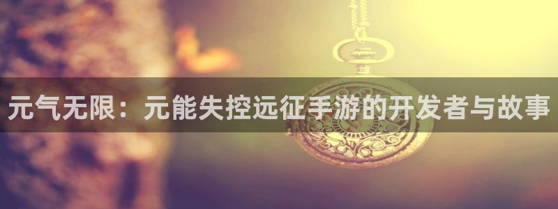巅峰国际app：元气无限：元能失控远征手游的开发者与故事